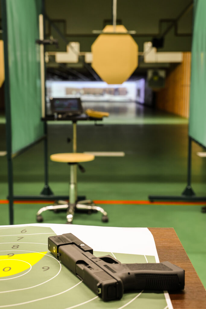 Pistolet tarcza strzelecka